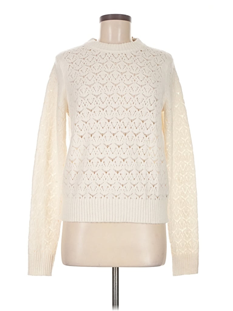 Universal Thread Pullover Sweater In White