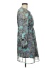 Assorted Brands Paisley Blue Casual Dress Size M - photo 4