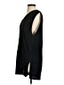 Coin Black Sleeveless Button-Down Shirt Size S - photo 5