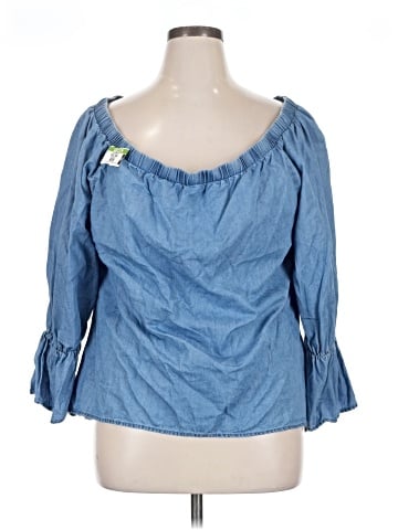 Bisou Bisou 3/4 Sleeve Blouse (view 1)
