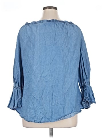 Bisou Bisou 3/4 Sleeve Blouse (view 2)