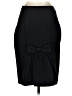 Rachelle Solid Black Formal Skirt Size 4 - photo 2
