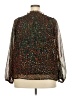 Maurices Tweed Brown Long Sleeve Blouse Size XXL - photo 2