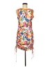 Shein Paisley Orange Cocktail Dress Size 6 - photo 1