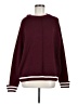 Zara Color Block Burgundy Pullover Sweater Size M - photo 1
