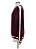 Zara Color Block Burgundy Pullover Sweater Size M - photo 5