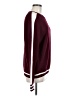 Zara Color Block Burgundy Pullover Sweater Size M - photo 4