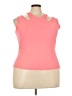 White Birch Pink Sleeveless T-Shirt Size 3X - photo 1