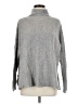 Grade & Gather Solid Gray Turtleneck Sweater Size M - photo 1