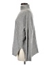 Grade & Gather Solid Gray Turtleneck Sweater Size M - photo 5