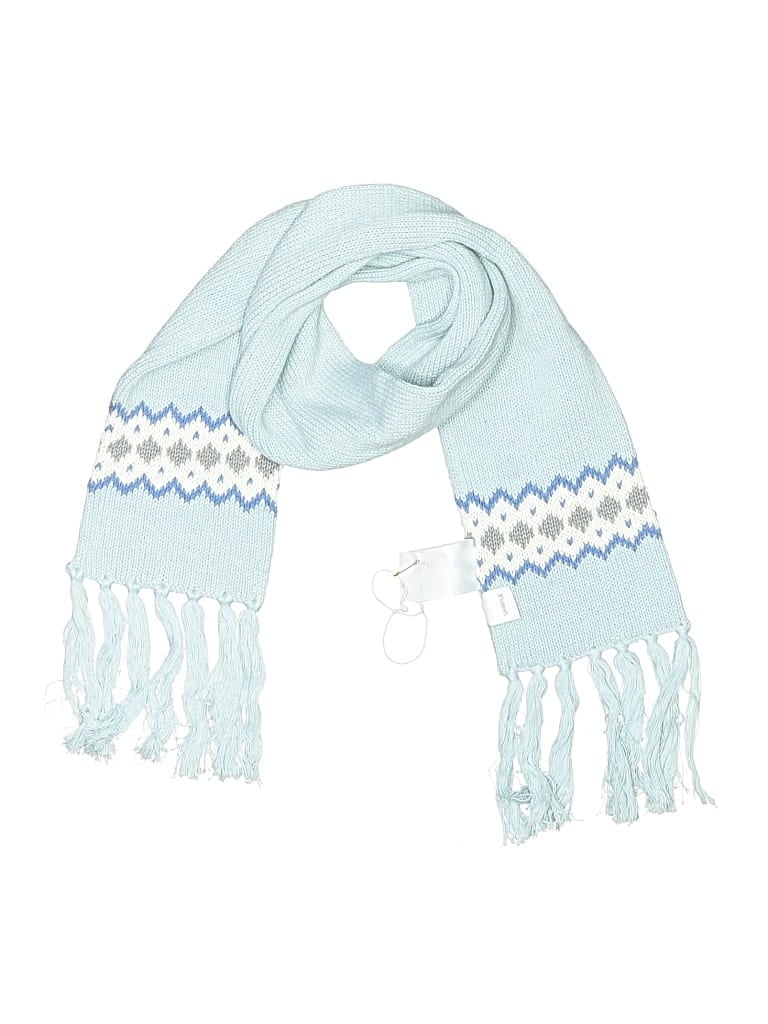 Pre-owned Assorted Brands Kids' Scarf In Blue
