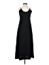 Tysa 100% Rayon Solid Black Casual Dress Size XS (0) - photo 1