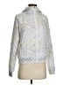 Forever 21 100% Polyester Print Silver Windbreaker Size XS - photo 1