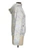 Forever 21 100% Polyester Print Silver Windbreaker Size XS - photo 4