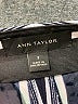 Ann Taylor 100% Polyester Stripes Blue Dress Pants Size 2 - photo 4