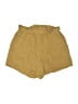 Double Zero Solid Gold Khaki Shorts Size S - photo 1