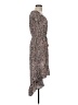 Eyeshadow Paisley Gray Casual Dress Size S - photo 4