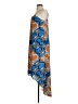 Eight Sixty 100% Polyester Print Blue Casual Dress Size XS - photo 5