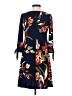 MSK Print Blue Casual Dress Size S (petite) - photo 2