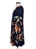 MSK Print Blue Casual Dress Size S (petite) - photo 5