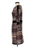 Papillon Print Brown Casual Dress Size S - photo 5