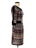 Papillon Print Brown Casual Dress Size S - photo 4