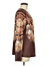 Unbranded Brown Long Sleeve Blouse Size M - photo 4