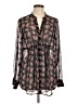 Express Black Long Sleeve Blouse Size L - photo 1