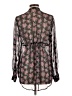 Express Black Long Sleeve Blouse Size L - photo 2