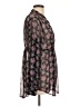 Express Black Long Sleeve Blouse Size L - photo 4
