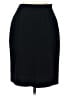 Giorgio Armani 100% Virgin Wool Solid Black Wool Skirt Size EU 40 / US 10 - photo 1