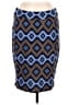 Lularoe Argyle Blue Casual Skirt Size M - photo 1