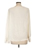 Express 100% Polyester Ivory Long Sleeve Blouse Size L - photo 2