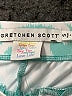 Gretchen Scott Designs Graphic Teal Active Skort Size S - photo 3