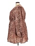 Boohoo 100% Polyester Animal Print Brown Casual Dress Size 24 - photo 5