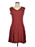 Assorted Brands Polka Dots Red Casual Dress Size L - photo 1