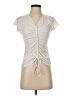 Max Studio Ivory Short Sleeve Top Size XS - photo 1