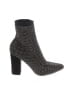 Wild Pearl Black Ankle Boots Size 6 1/2 - photo 1
