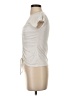 Max Studio Ivory Short Sleeve Top Size XS - photo 5