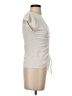 Max Studio Ivory Short Sleeve Top Size XS - photo 4
