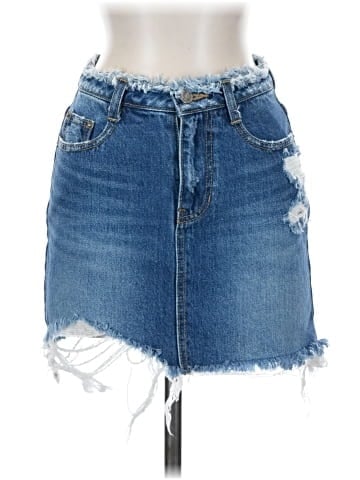 SJYP Denim Skirt (view 1)