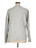 Keren Hart Chevron-herringbone Silver Pullover Sweater Size XL - photo 2