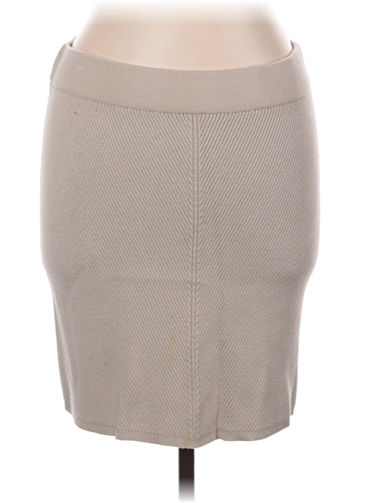 Pre-owned Abercrombie & Fitch Casual Skirt In Tan