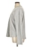 Keren Hart Chevron-herringbone Silver Pullover Sweater Size XL - photo 5