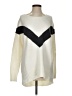 Express Chevron-herringbone Ivory Pullover Sweater Size S - photo 1