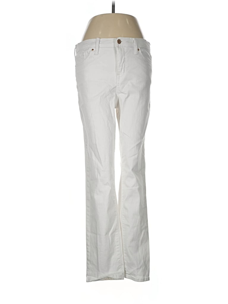 Pre-owned Ella Moss Casual Pants In White