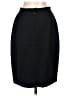 Carlisle 100% Wool Solid Black Wool Skirt Size 4 - photo 2