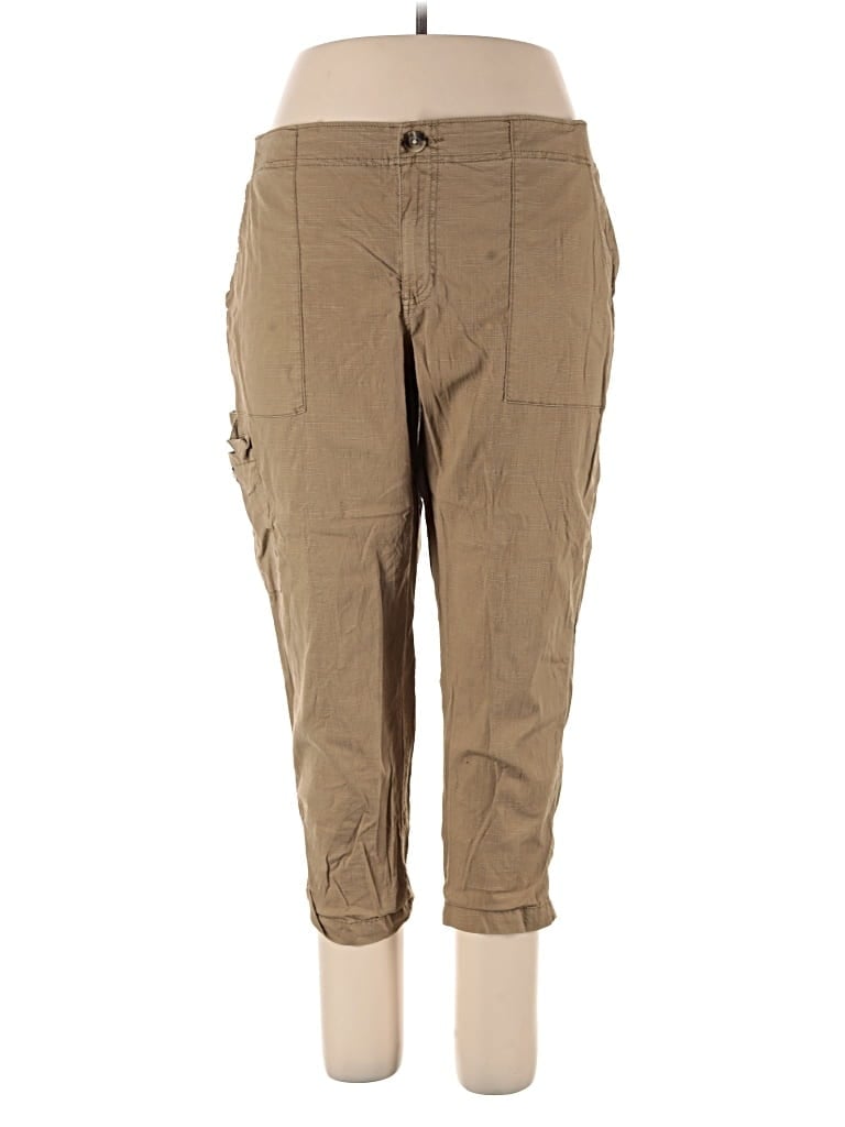 Pre-owned Sonoma Goods For Life Cargo Pants In Tan
