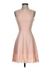 Peach Royal Solid Tan Cocktail Dress Size XS - photo 1