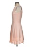 Peach Royal Solid Tan Cocktail Dress Size XS - photo 5